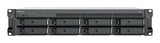 Synology RackStation RS1226+ NAS/storage server Rack (2U) AMD Ryzen V1500B 4 GB DDR4 0 TB Synology DSM Black
