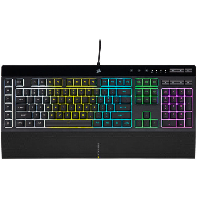 Corsair K55 RGB PRO keyboard Gaming USB QWERTY UK English Black