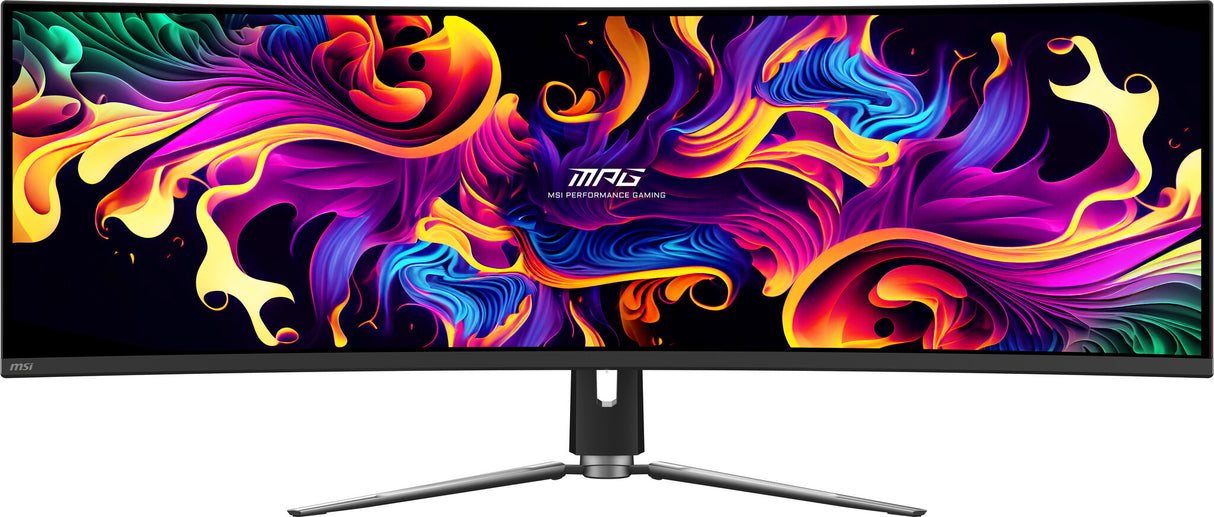 MSI MPG 491CQP QD-OLED computer monitor 124.5 cm (49") 5120 x 1440 pixels DQHD QDOLED Black