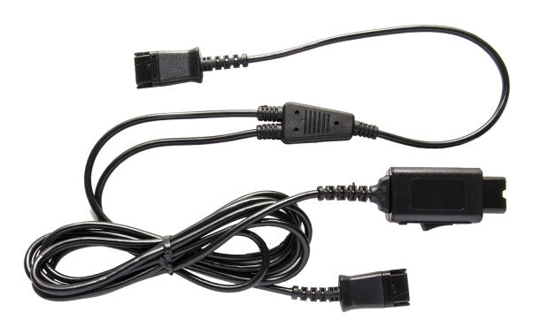 V7 BL-11+P telephone cable 2 m Black