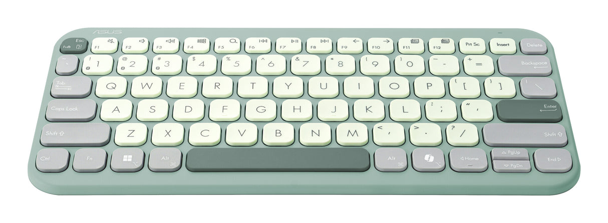 ASUS Marshmallow KW100 keyboard Home Bluetooth Green