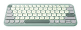 ASUS Marshmallow KW100 keyboard Home Bluetooth Green