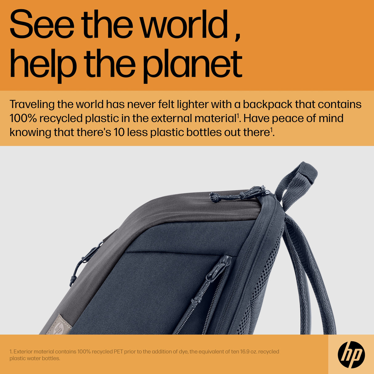 HP Travel 18 Liter 15.6 Iron Grey Laptop Backpack