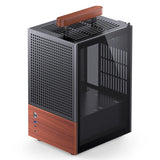 Jonsbo T6 Midi Tower Black, Wood