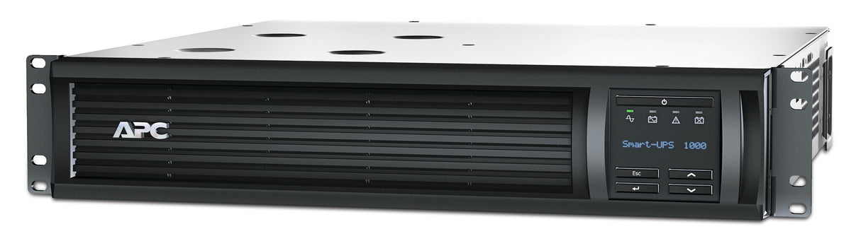 APC Smart-UPS, Line Interactive, 1000VA, Rackmount 2U, 230V, 4x IEC C13 outlets, SmartConnect Port+SmartSlot, AVR, LCD