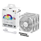 ASUS TUF GAMING TR120 ARGB 3IN1 White Computer case Air cooler 12 cm