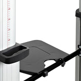 StarTech.com Dual TV Cart for 37-60in VESA TVs up to 110lb/50kg each - Height Adjustable TV Mount, Mobile Display Cart w/ Equipment Shelves - Rolling TV Cart on Wheels - Rolling TV Stand