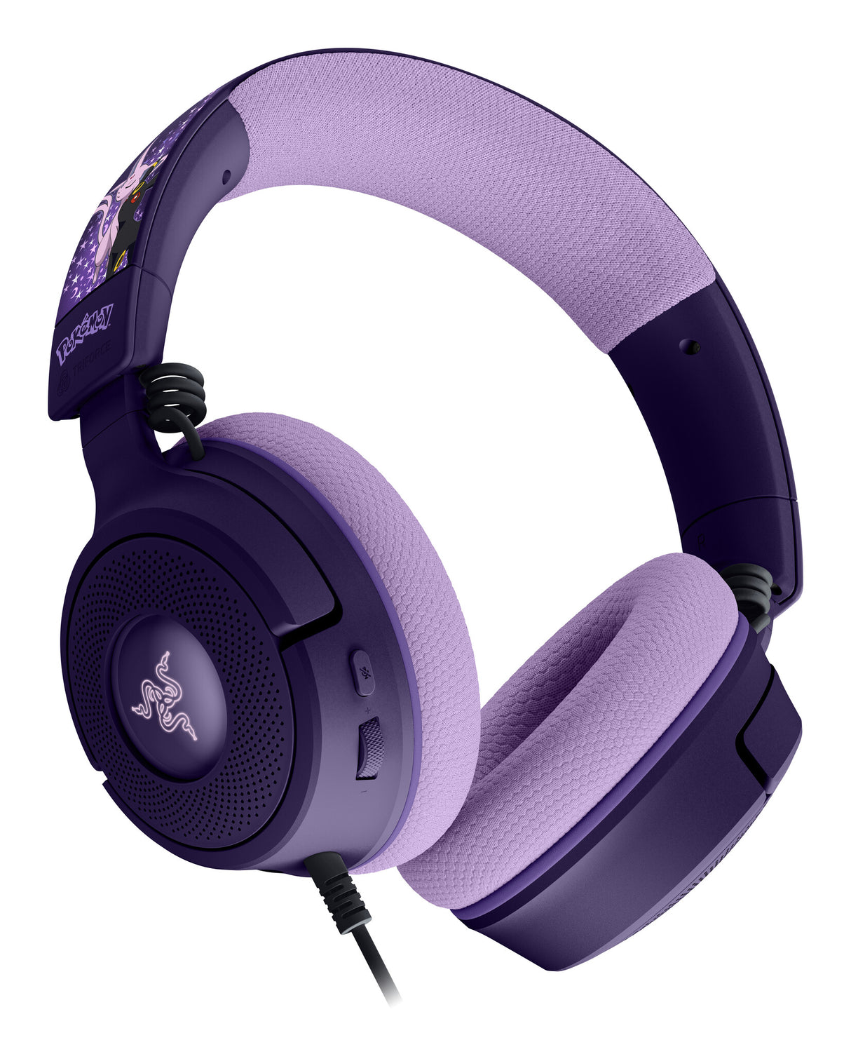 Razer Kraken V4 X – Espeon & Umbreon Edition Headset Wired Head-band Gaming USB Type-C / USB Type-A Purple, Black