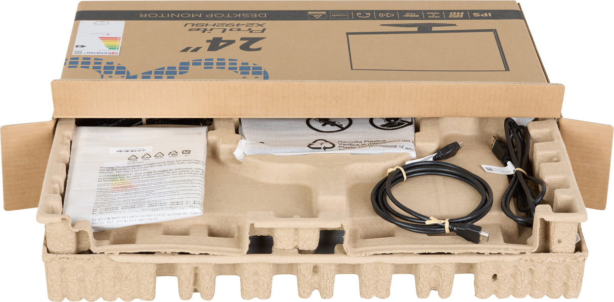 iiyama ProLite X2492HSU-B1 computer monitor 60.5 cm (23.8") 1920 x 1080 pixels Full HD LED Black