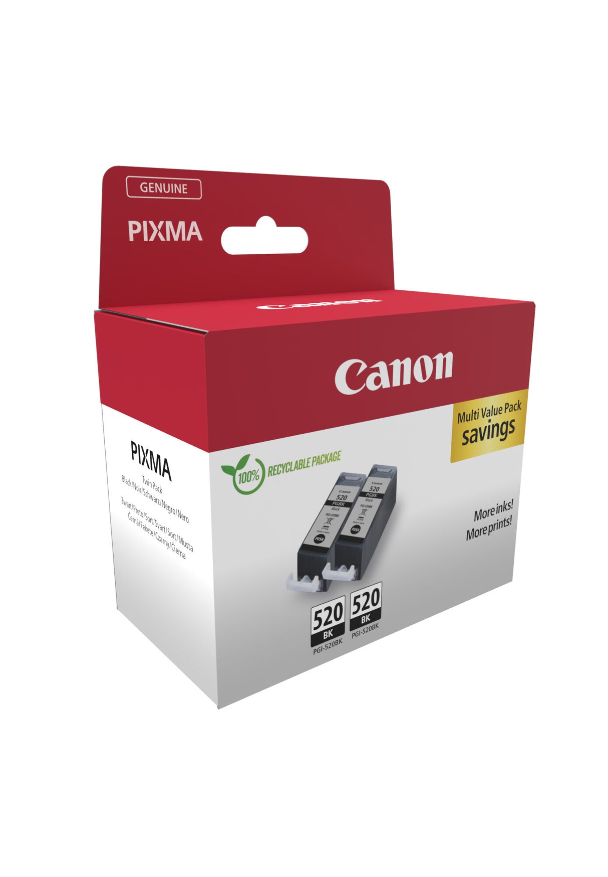 Canon 2932B019 ink cartridge 2 pc(s) Original Black