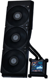 Lian Li HydroShift LCD 360S Computer case All-in-one liquid cooler 12 cm Black