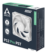 ARCTIC Freezer P12 Pro PST (White) - 120 mm PWM Fan with Cable Splitter