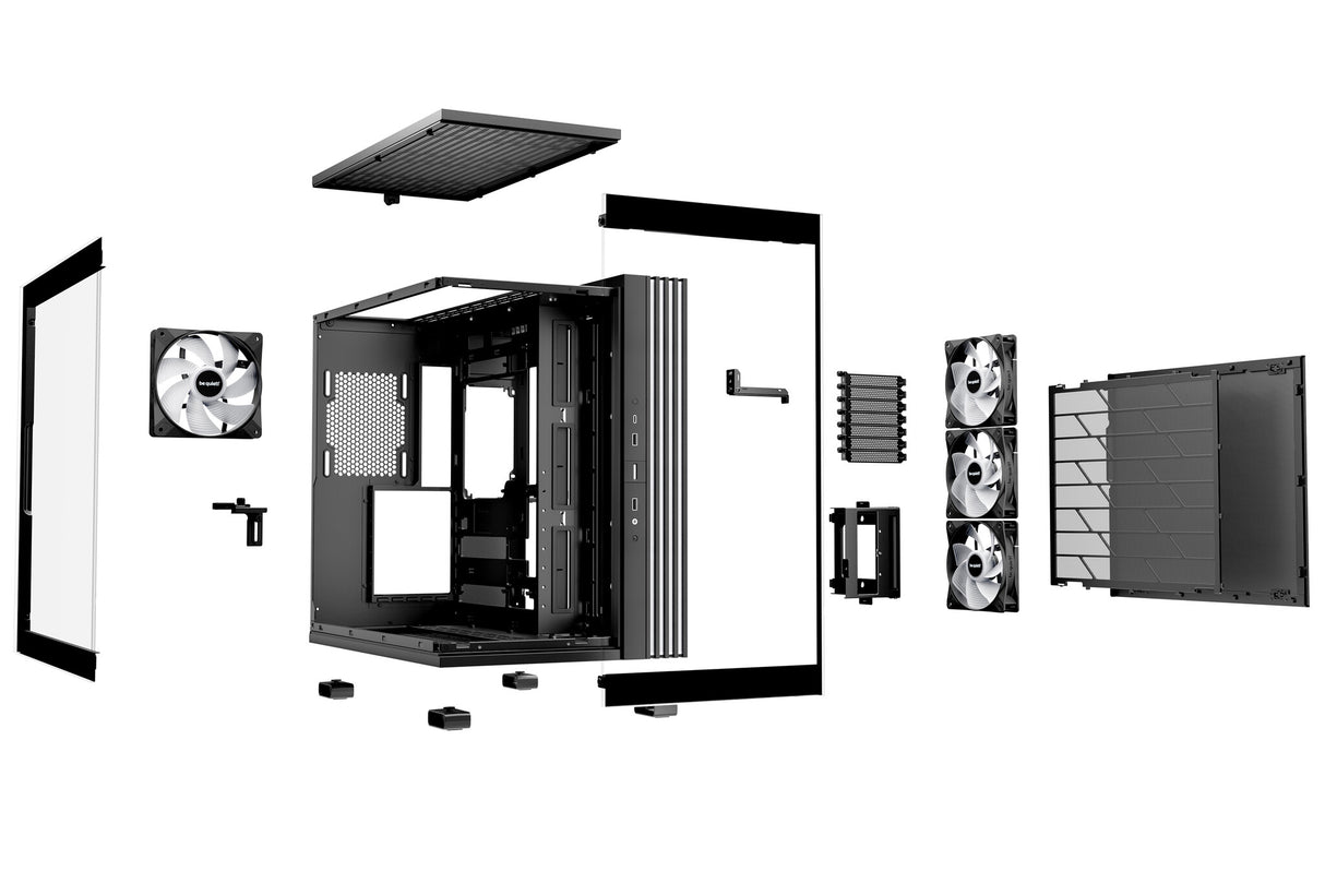 be quiet! LIGHT BASE 600 LX Black Midi Tower