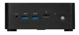 MSI Cubi NUC 1M Intel Core 7 150U (14th Gen - Series 1) Barebone, NUC, SFF, Mini Computer, HTPC, (NO RAM, NO Storage, NO OS), Intel Graphics/DDR5/Dual ThunderBolt 4/Dual HDMI/Dual LAN/WiFi 6E/BT 5.3/VESA - NUC 1M i7 150U BB