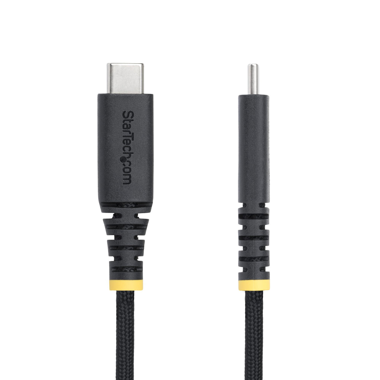 StarTech.com 6ft (2m) USB-C Charging Cable, Durable and Ultra-Flexible, Side Screw Locking, 240W (5A) PD EPR, USB 2.0 Laptop Charger Cable, USB-IF Certified, Rugged USB-C Charging Cord