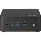 MSI Cubi NUC 1M Intel Core 5 120U (14th Gen) Barebone, NUC, SFF, Mini Computer, HTPC, (NO RAM, NO Storage, NO OS), Intel Graphics/DDR5/Dual ThunderBolt 4/Dual HDMI/Dual LAN/WiFi 6E/BT 5.3/VESA