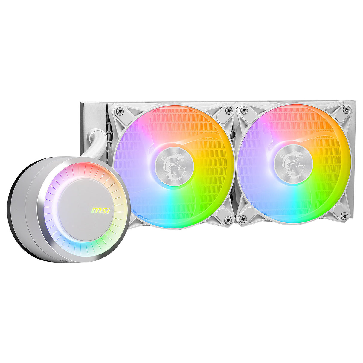 MSI MAG Coreliquid E240 WHITE Motherboard, Processor Liquid cooling kit 12 cm