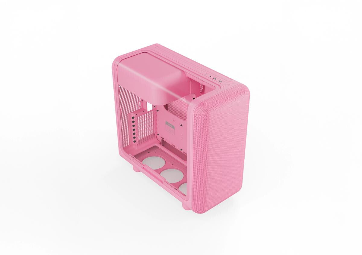 HYTE X50 MID TOWER CASE STRAWBERRY MILK