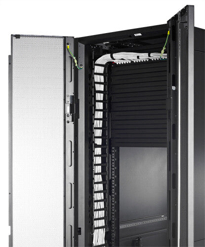 APC NetShelter Cable Management, Vertical Cable Manager, for NetShelter SX 600mm Wide 42U, Set of 2, 107 x 889 x 45 mm