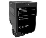 Lexmark 84C2HKE toner cartridge 1 pc(s) Original Black