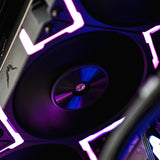 Valkyrie VK-FANX12RB computer cooling system Processor Fan Black