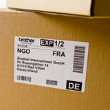 Brother DK-11247 label-making tape Black on white
