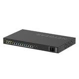 NETGEAR GSM4212UX Managed L2/L3 Gigabit Ethernet (10/100/1000) Power over Ethernet (PoE) 1U Black