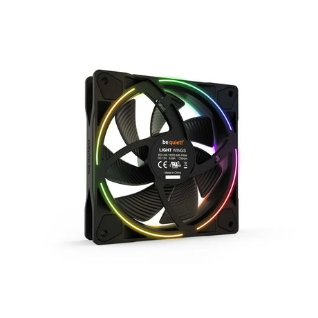 be quiet! Light Wings 120mm ARGB PWM Fan Black 3 Pack