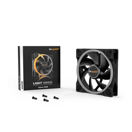 be quiet! Light Wings 120mm ARGB PWM Fan Black - Computer