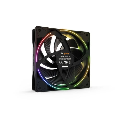 be quiet! Light Wings 120mm ARGB PWM High Speed Fan Black