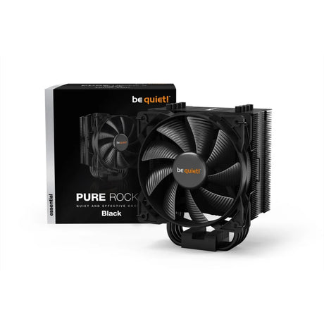 be quiet! Pure Rock 2 Black CPU Cooler Single 120mm PWM Fan