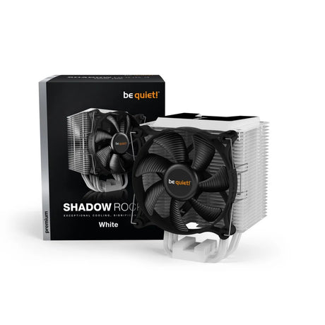 be quiet! Shadow Rock 3 White CPU Cooler Single 120mm PWM