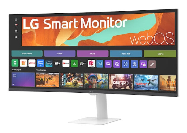 LG 34U601SA-W computer monitor 86.4 cm (34") 3440 x 1440 pixels Wide Quad HD LED White
