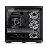 Jonsbo TK-4 Wood Tower Black, Wood