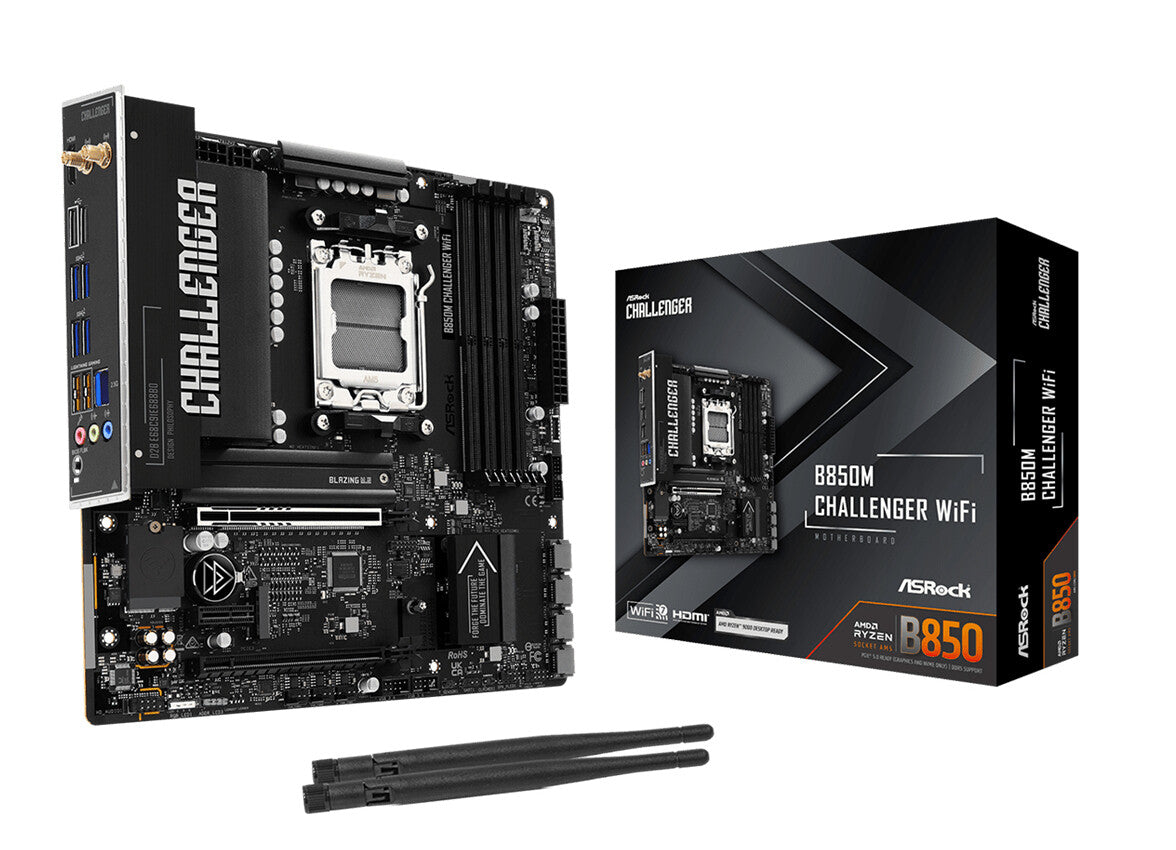 Asrock B850M Challenger WiFi AMD B850 Socket AM5 micro ATX