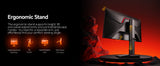 Koorui G2722P computer monitor 68.6 cm (27") 2560 x 1440 pixels Quad HD Black