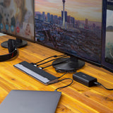 j5create JCD543P USB-C™ Triple Display Docking Station with 100W PD Adapter