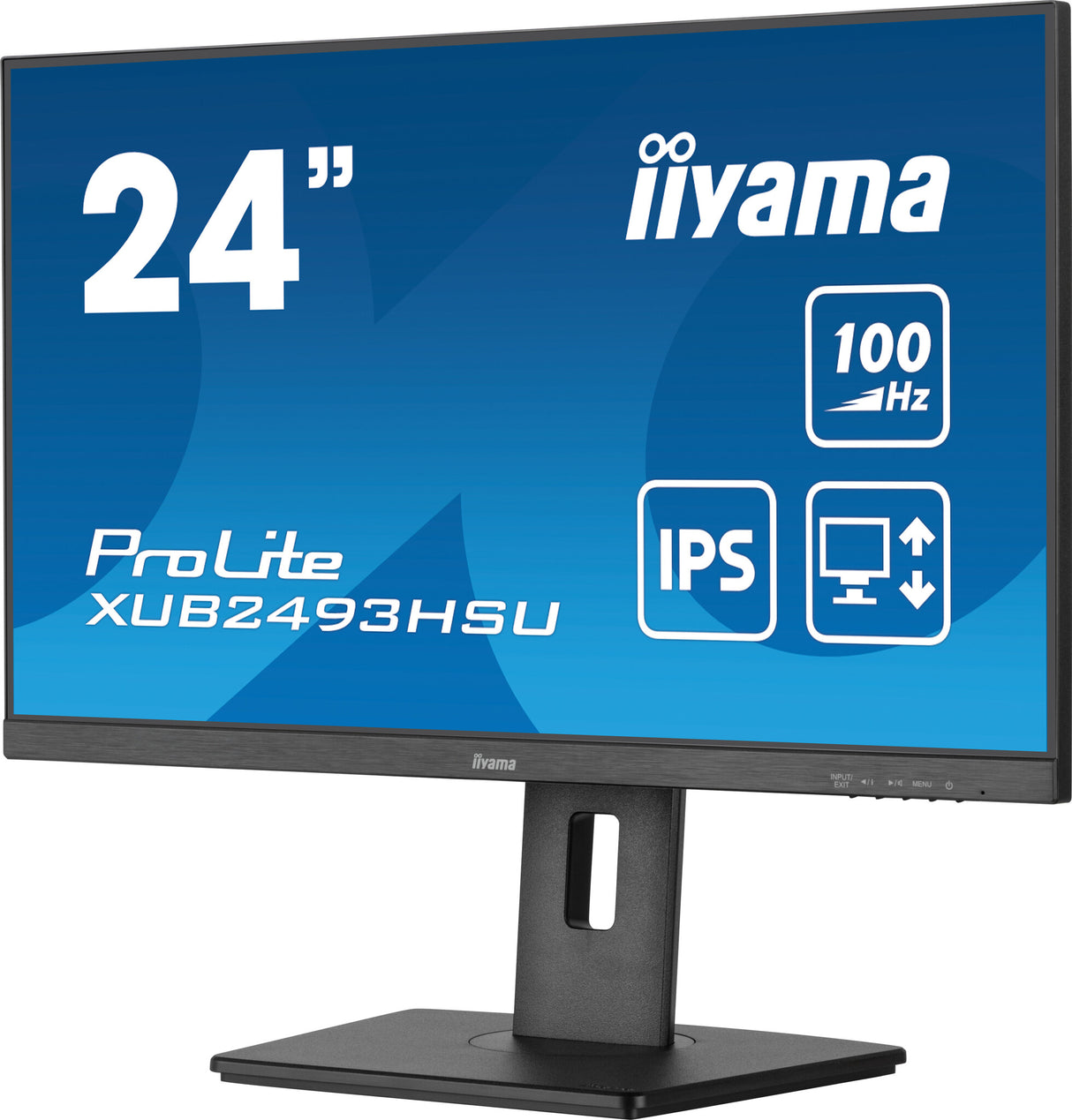 iiyama ProLite computer monitor 60.5 cm (23.8") 1920 x 1080 pixels Full HD LED Black