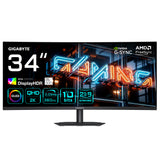 GIGABYTE MO34WQC36 34” WQHD Curved Gaming Monitor