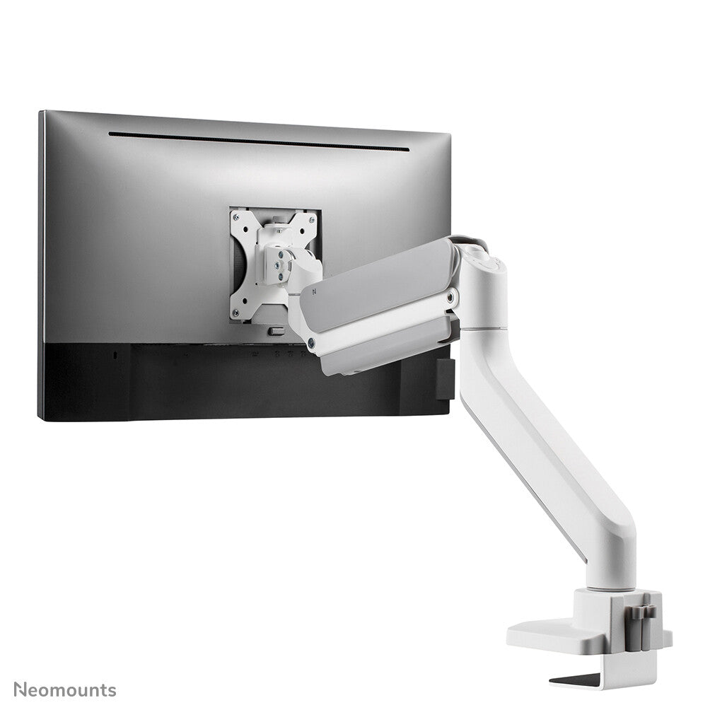 Neomounts DS70-450WH1 Monitor arm 17-42" - gas spring - Topfix - 180°-stop