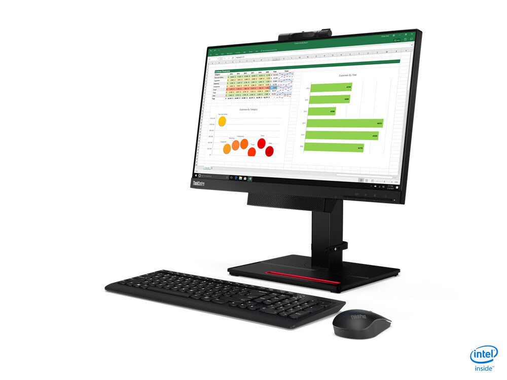 Lenovo ThinkCentre Tiny in One LED display 54.6 cm (21.5") 1920 x 1080 pixels Full HD Black