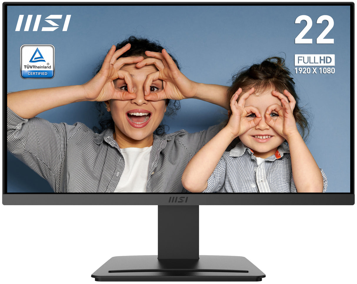 MSI PRO MP223 E2 computer monitor 54.5 cm (21.4") 1920 x 1080 pixels Full HD LED Black