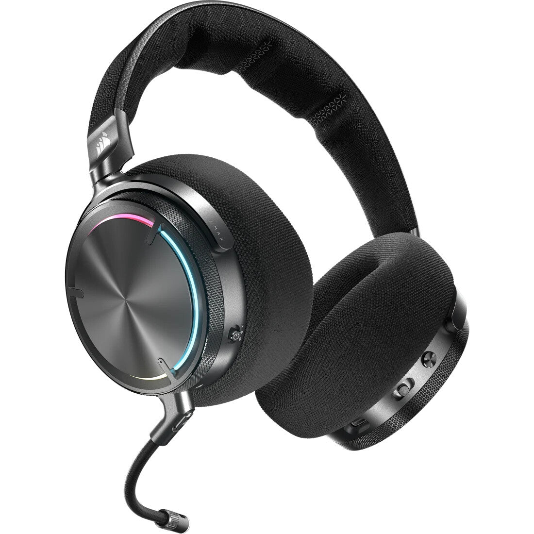 Corsair VIRTUOSO MAX Headset Wireless Head-band Gaming Bluetooth Black, Carbon