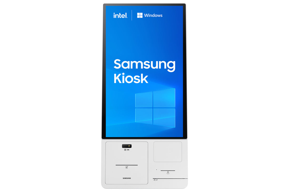 Samsung KM24C-3 Kiosk design 61 cm (24") LED 250 cd/m² Full HD White Touchscreen Built-in processor Windows 10 IoT Enterprise 16/7