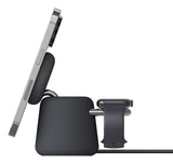 Belkin WIZ027MYH36 mobile device charger Watch, Headset, Smartphone Black USB Wireless charging Fast charging Indoor