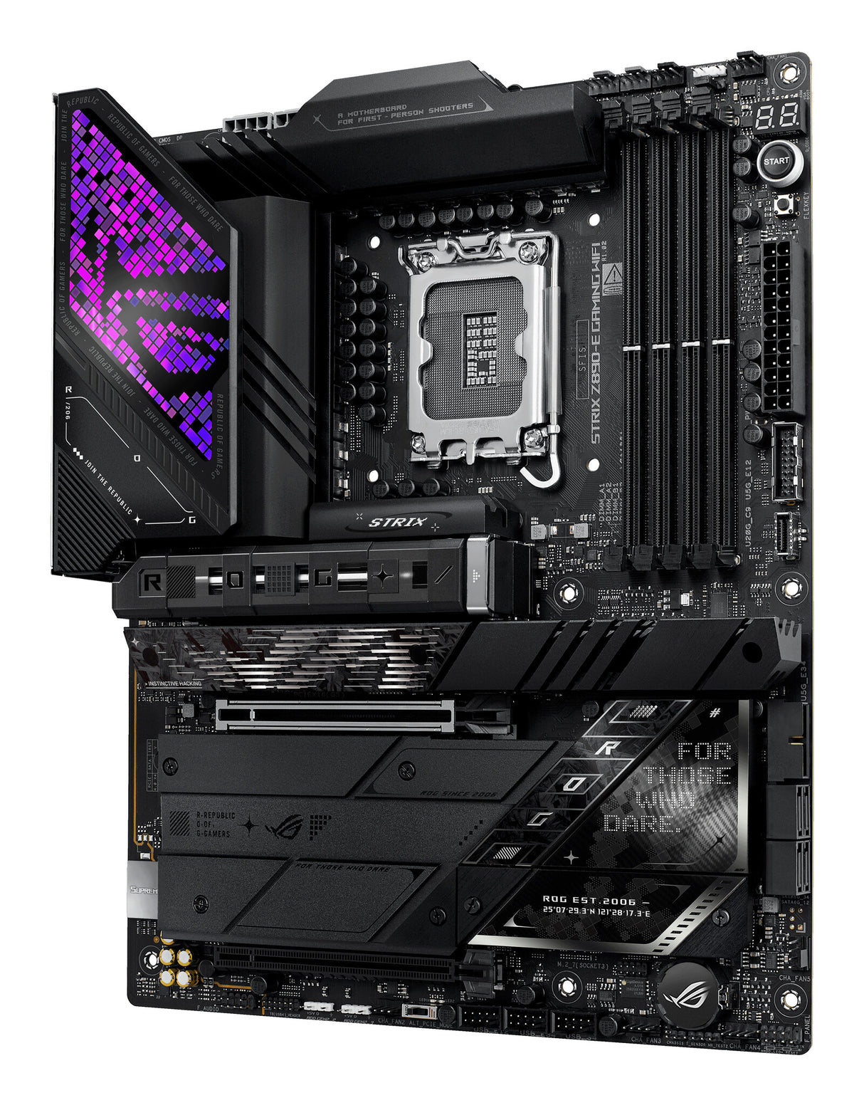 ASUS ROG STRIX Z890-E GAMING WIFI Intel Z890 LGA 1851 (Socket V1) ATX