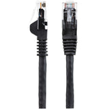 StarTech.com 10m CAT6 Ethernet Cable - LSZH (Low Smoke Zero Halogen) - 10 Gigabit 650MHz 100W PoE RJ45 10GbE UTP Network Patch Cord Snagless with Strain Relief - Black, CAT 6, ETL Verified, 24AWG