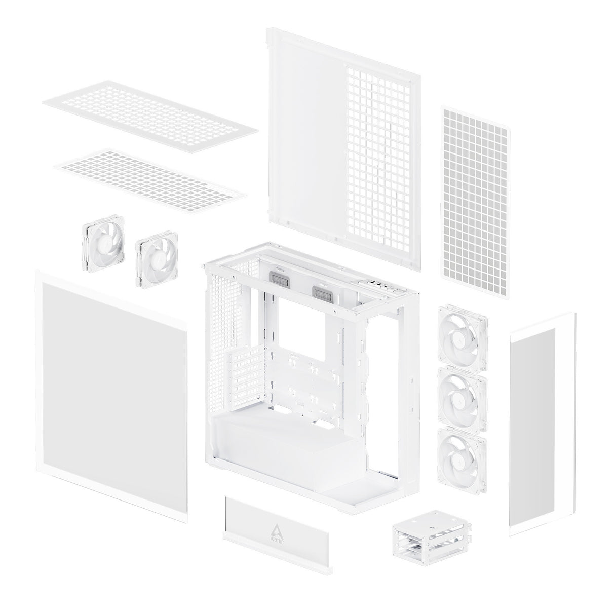 ARCTIC Xtender (White) Premium E-ATX PC Case