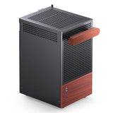 Jonsbo T6 Midi Tower Black, Wood
