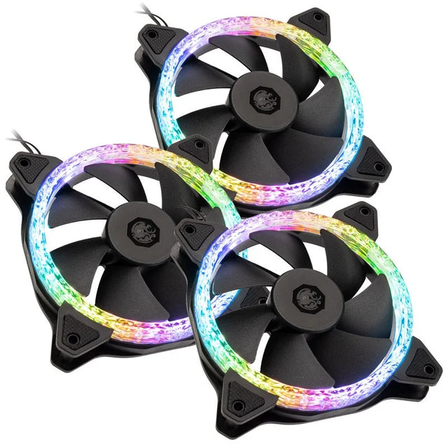 Bitspower Touchaqua Notos Xtal 120 Digital RGB 1800rpm Fan